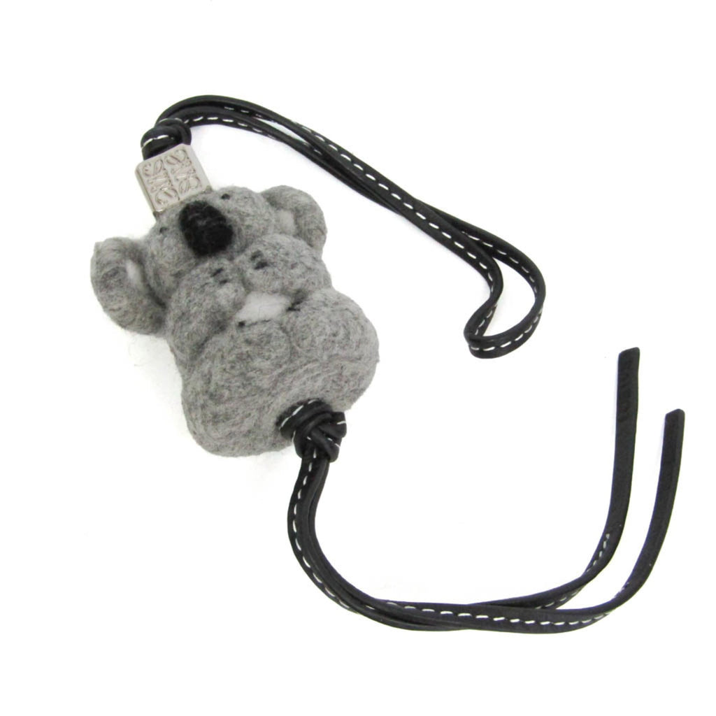 Loewe Koala Charm · Felt Leather
