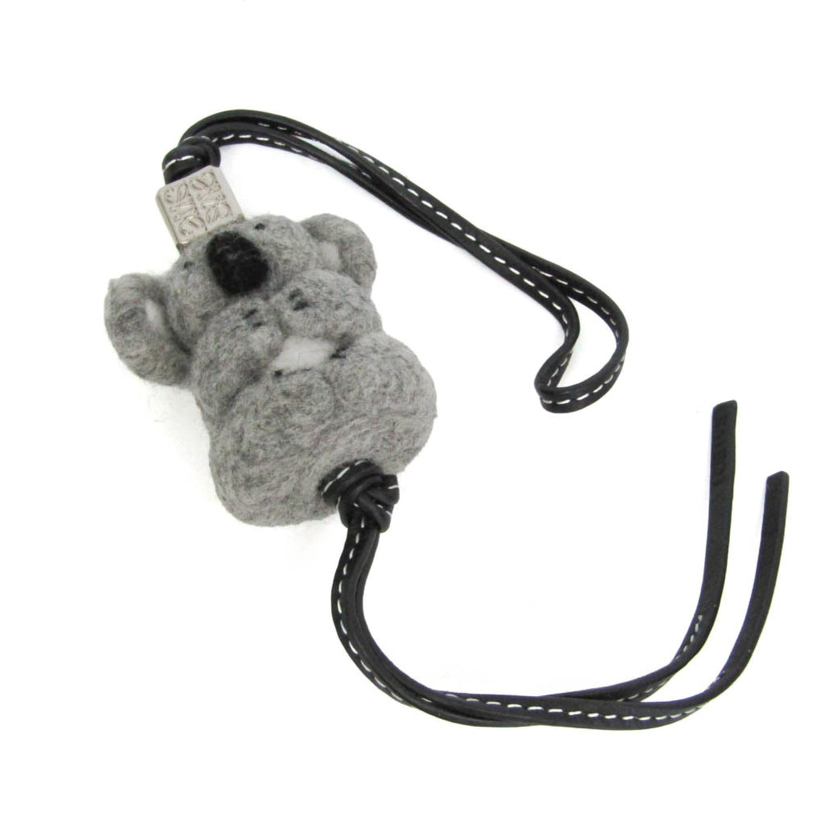 Loewe Koala Charm · Felt Leather