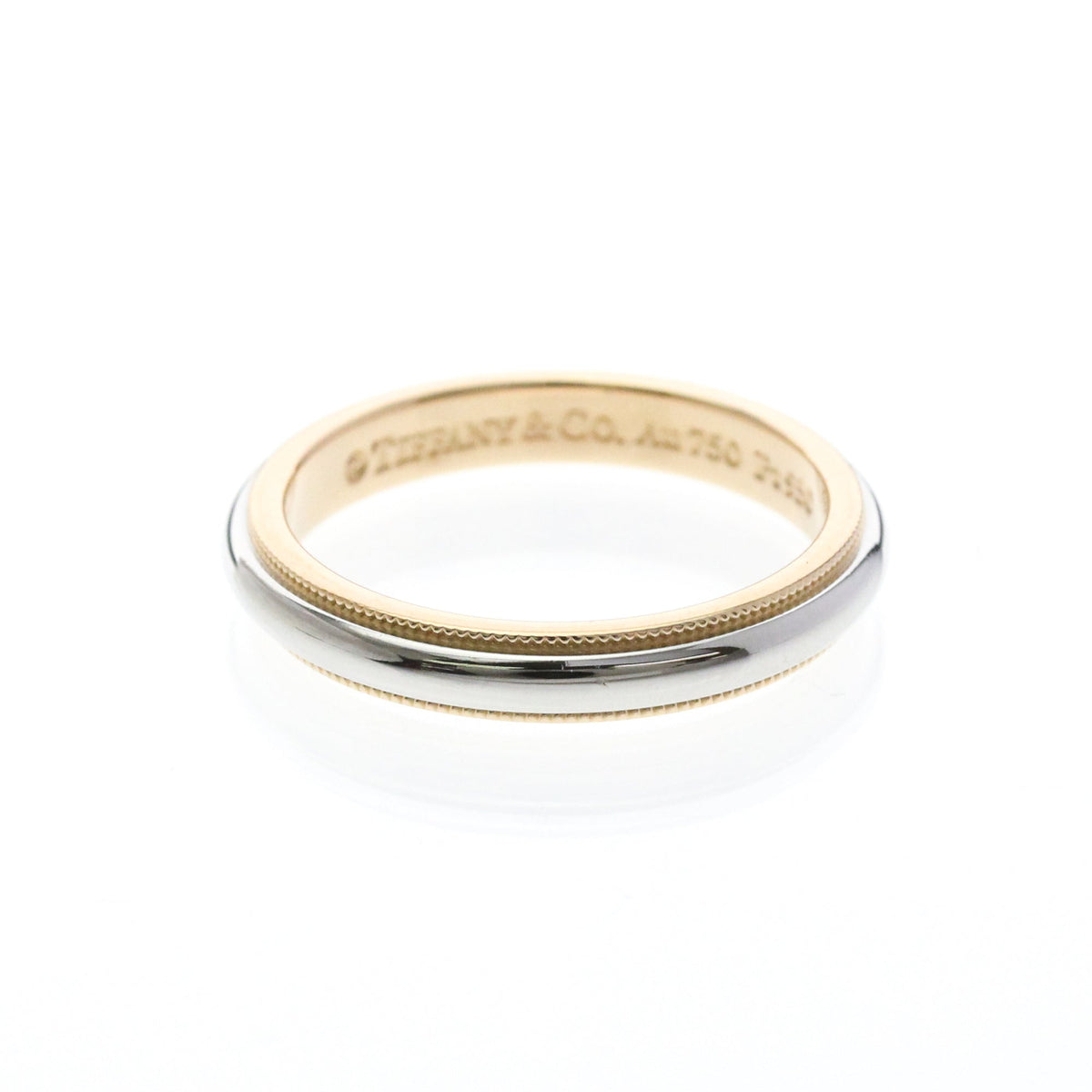 Tiffany Milgrain · Rose Gold & Platinum