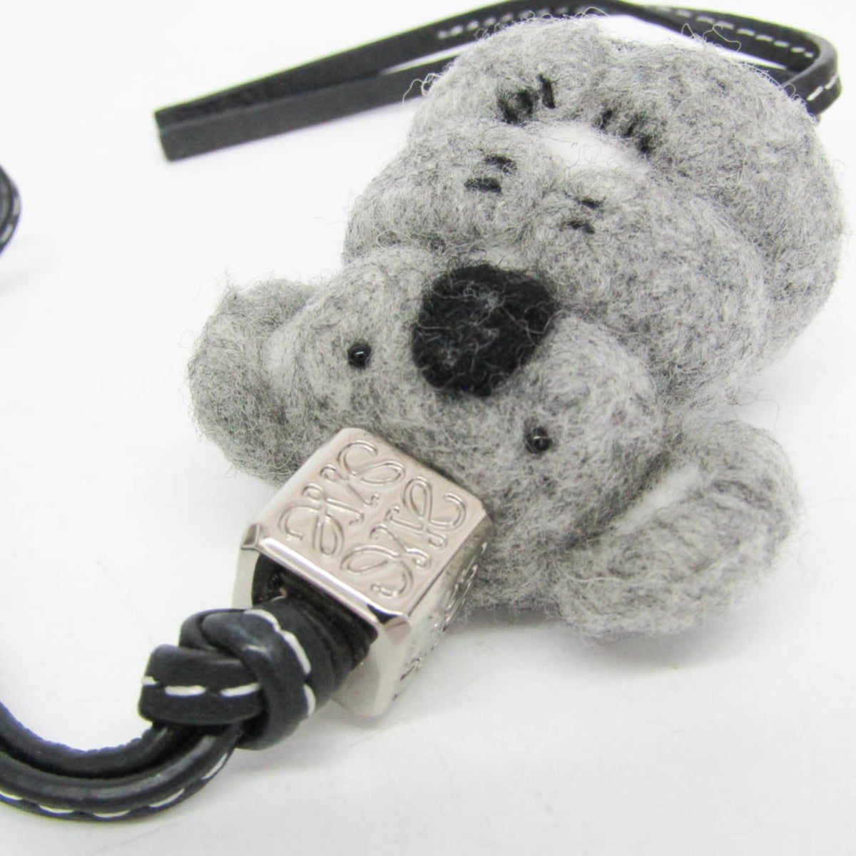 Loewe Koala Charm · Felt Leather