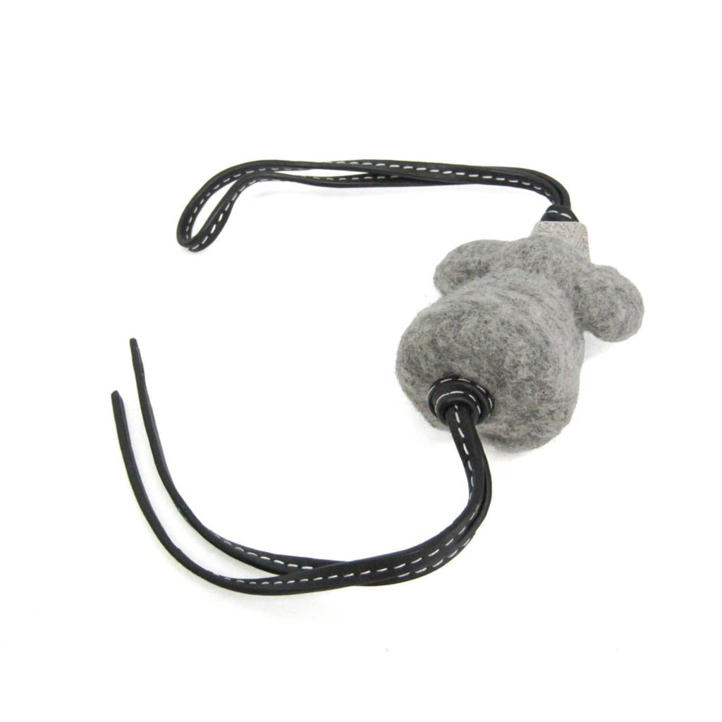 Loewe Koala Charm · Felt Leather
