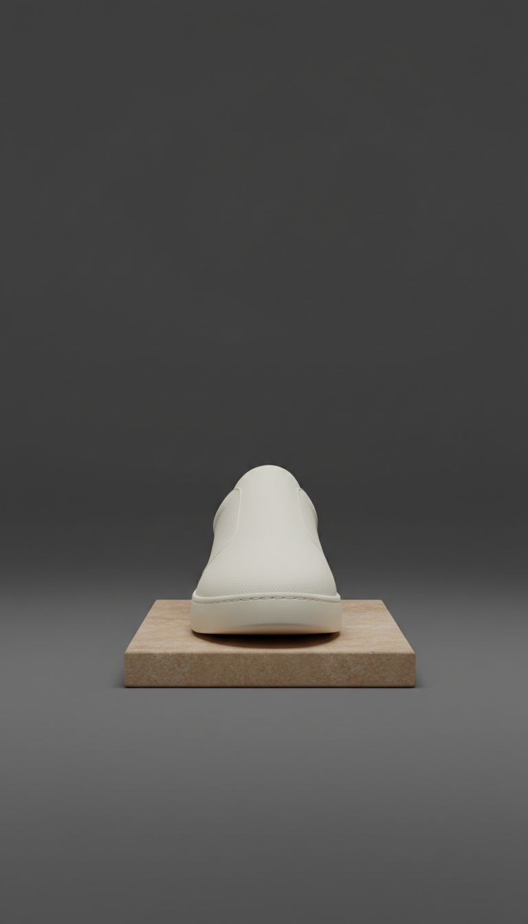 Unisex ivory mist minimalist sneaker