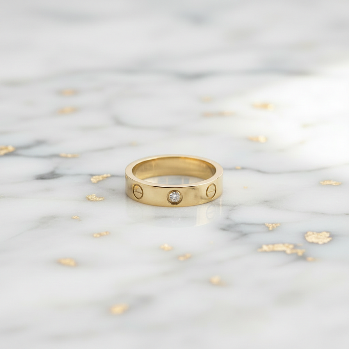 Cartier Mini Love · Diamond · 18K Yellow Gold